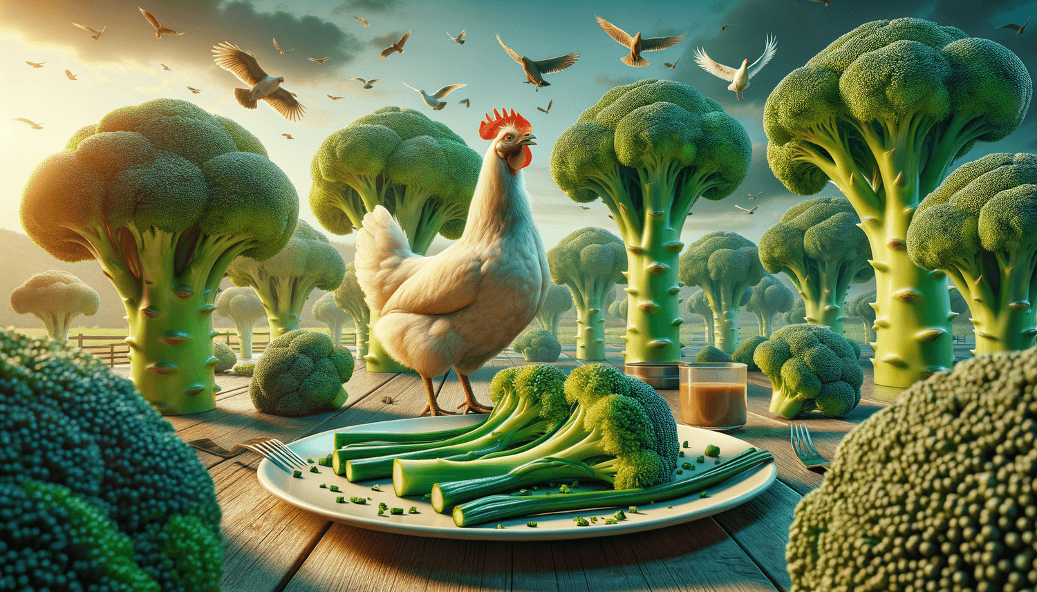 Can Chickens Eat Broccoli Stems?