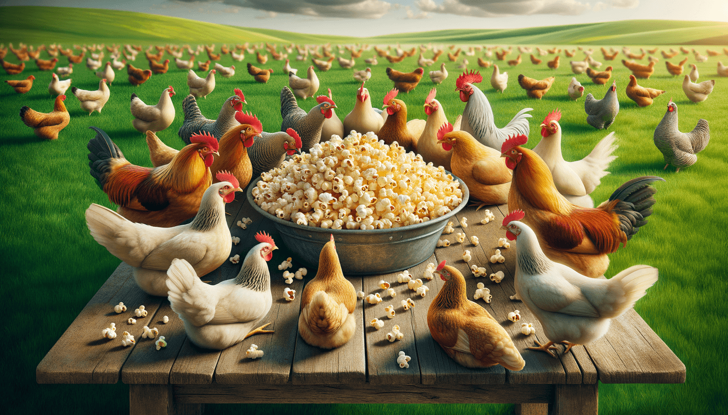 Can Chickens Eat Buttered Popcorn?
