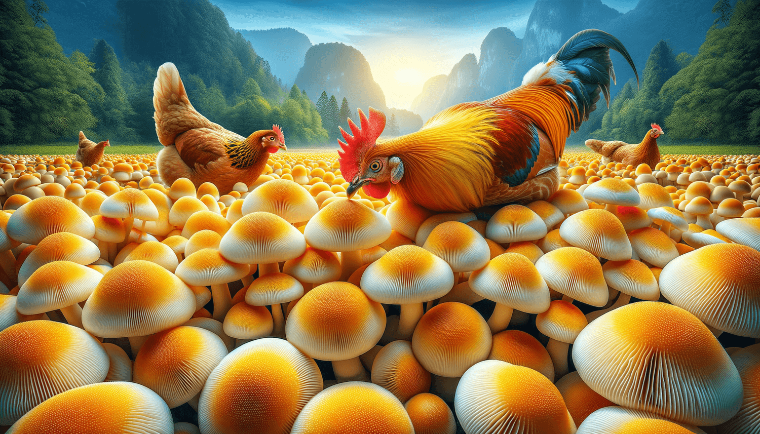 Can Chickens Eat Button Mushrooms?