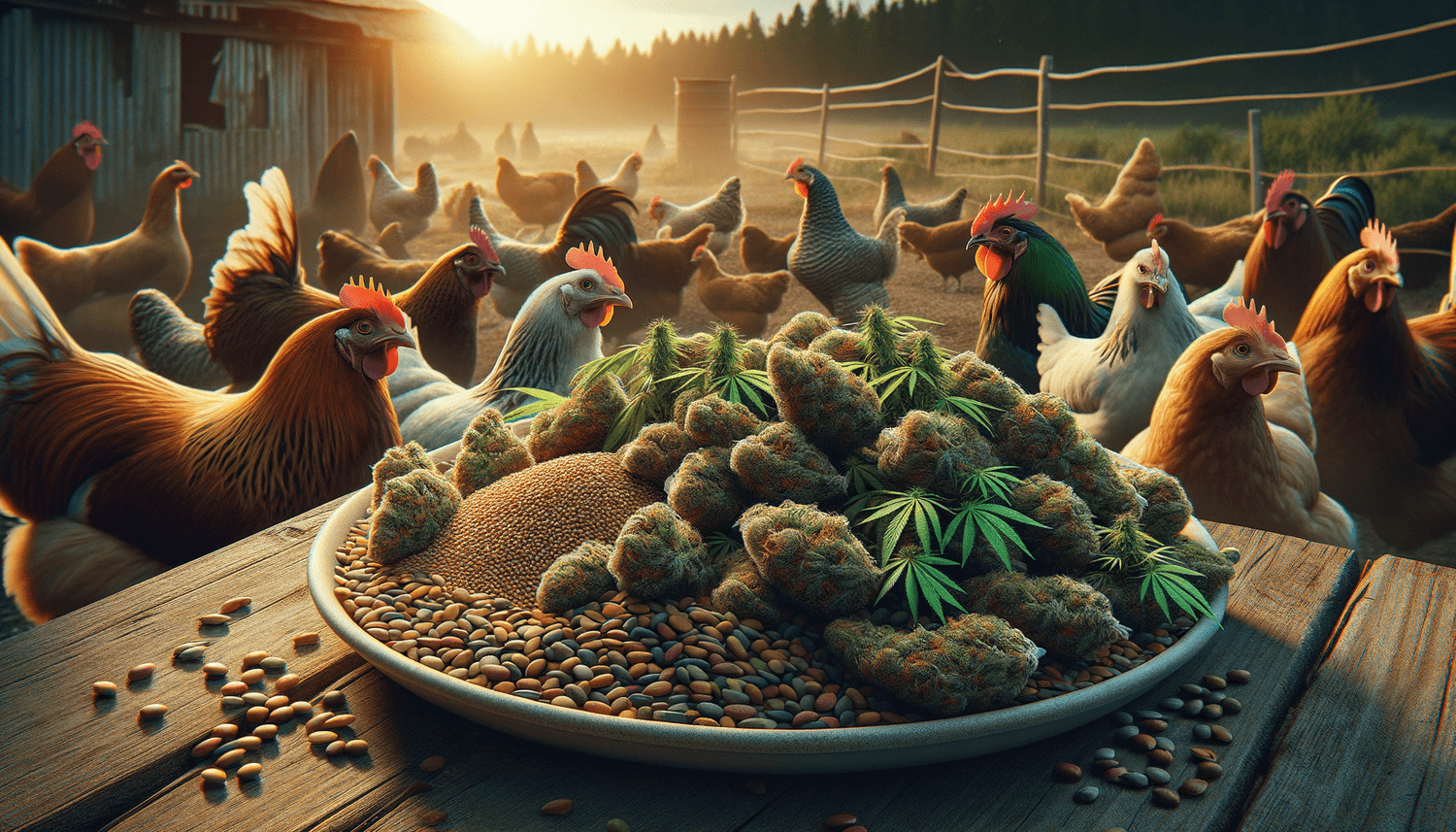 Can Chickens Eat Cannabis?