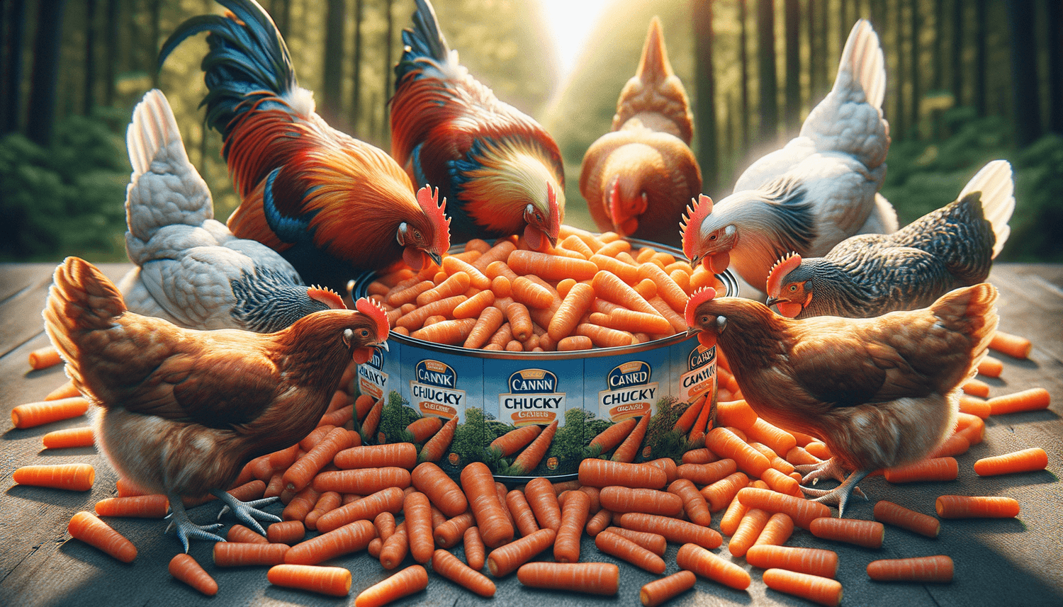 Can Chickens Eat Canned Carrots?