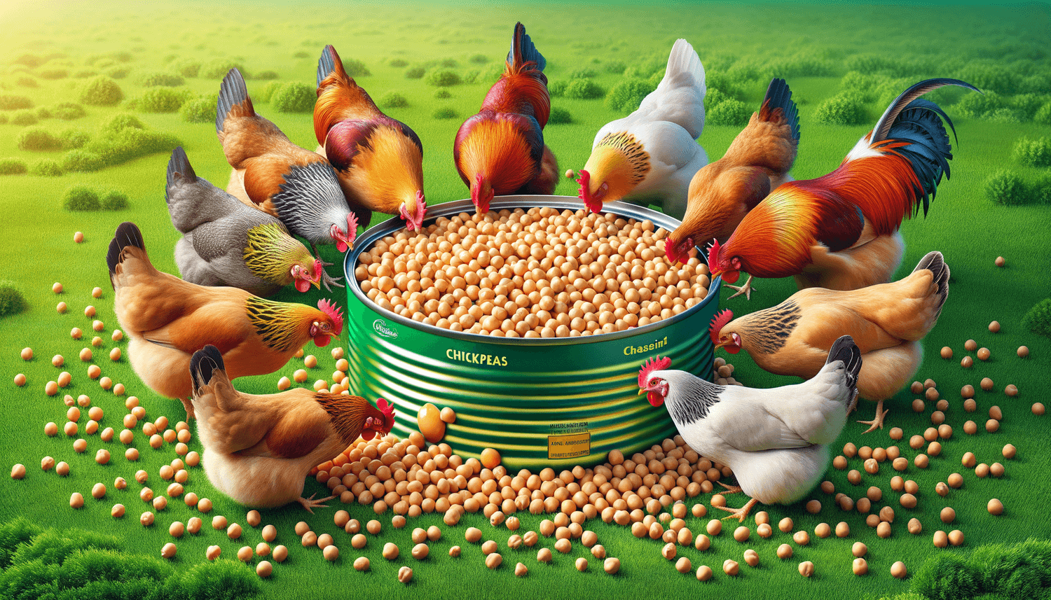 Can Chickens Eat Canned Chickpeas?