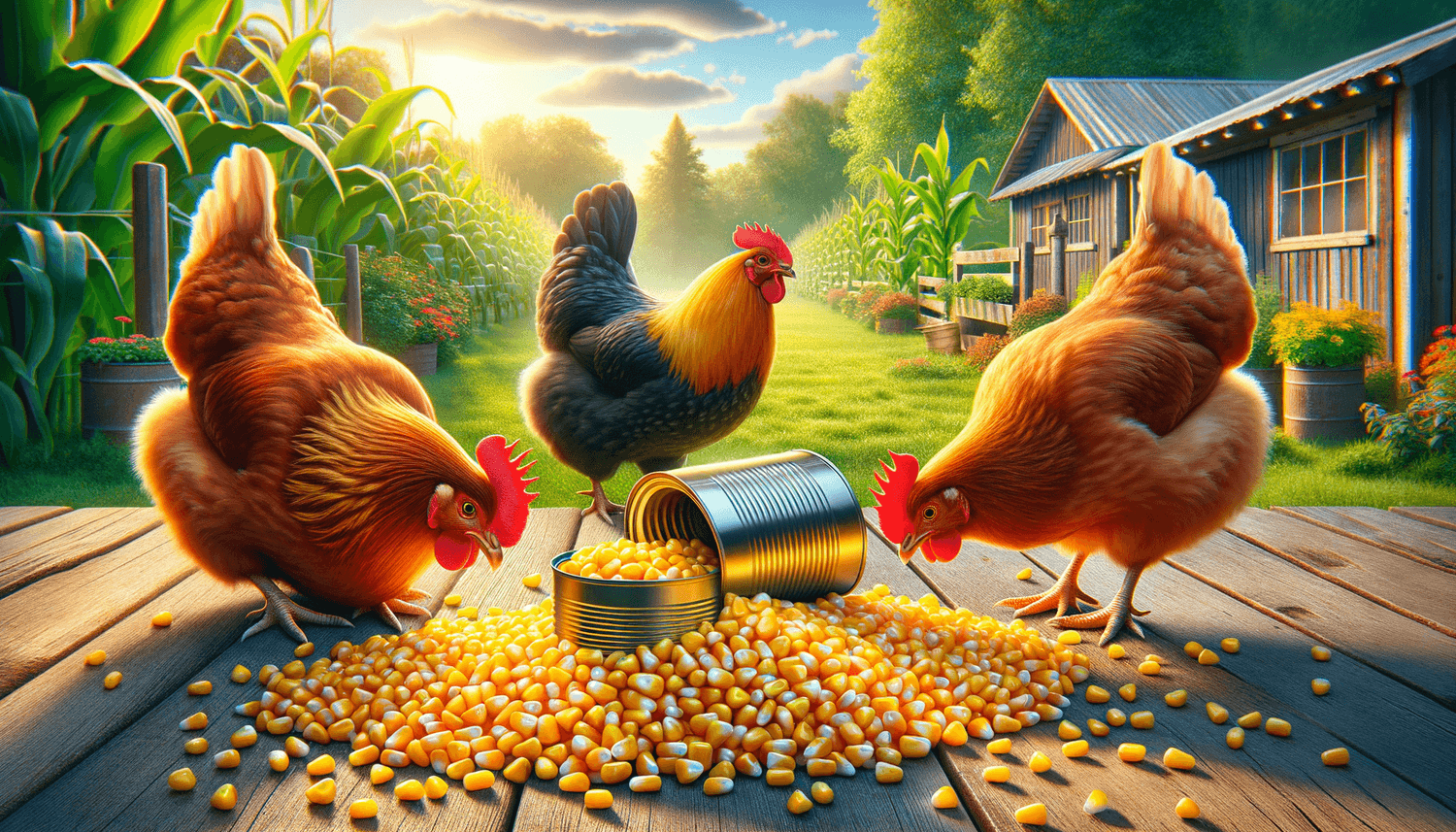 Can Chickens Eat Canned Corn?