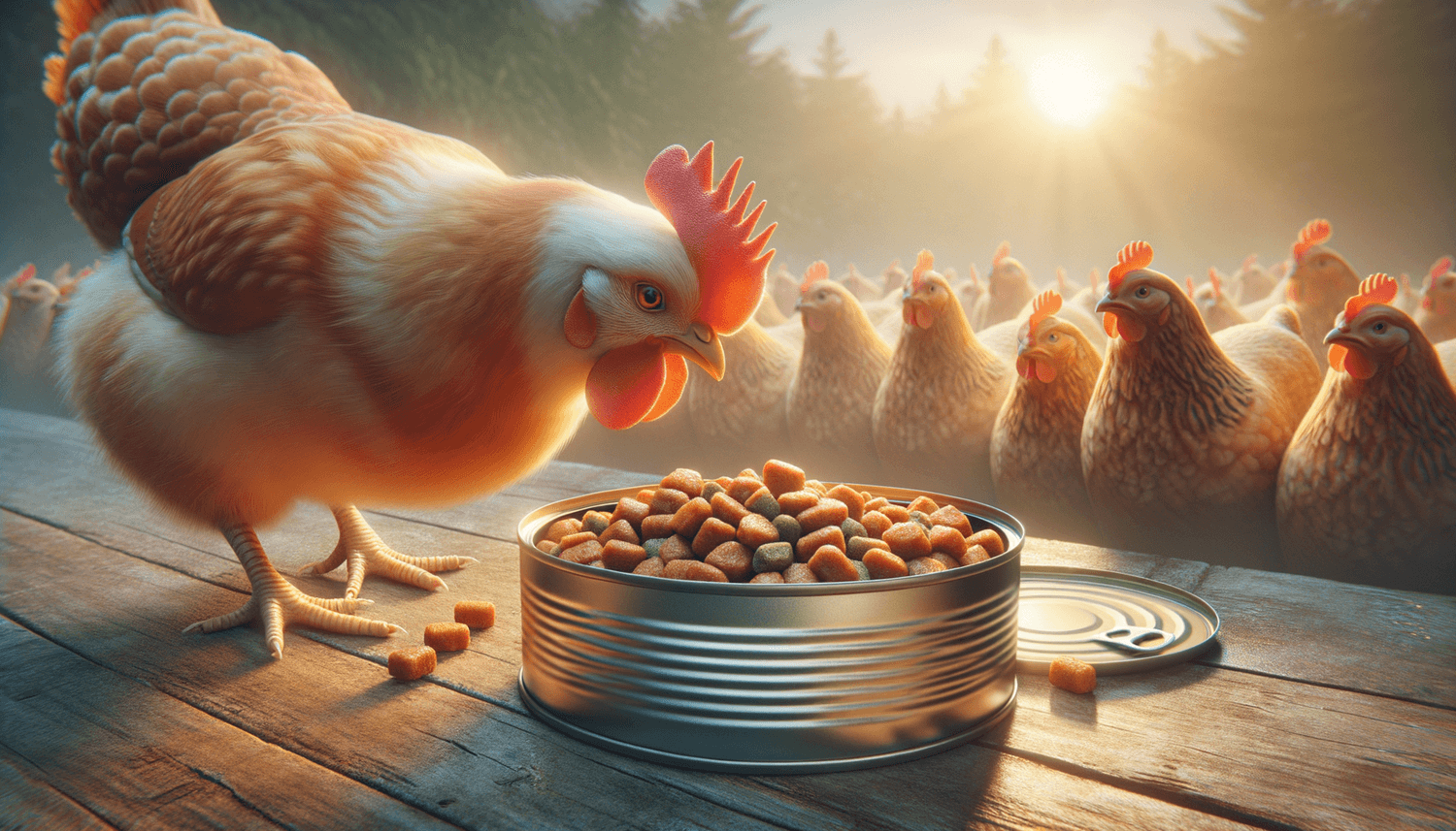 Can Chickens Eat Canned Dog Food?