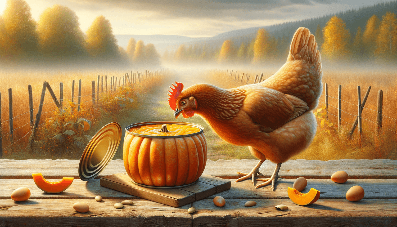 Can Chickens Eat Canned Pumpkin?