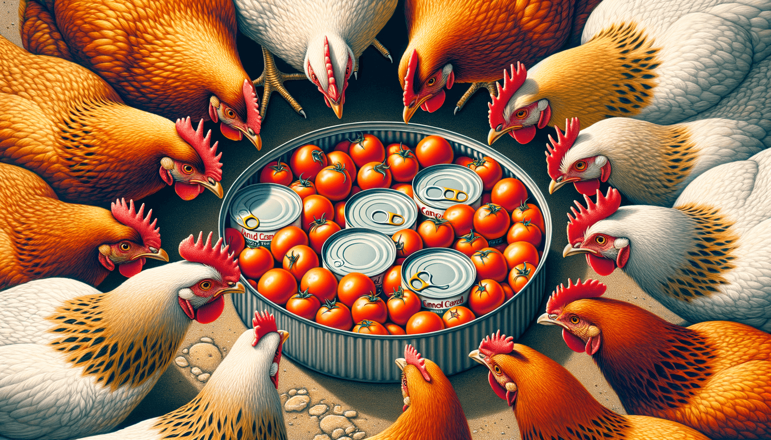 Can Chickens Eat Canned Tomatoes?