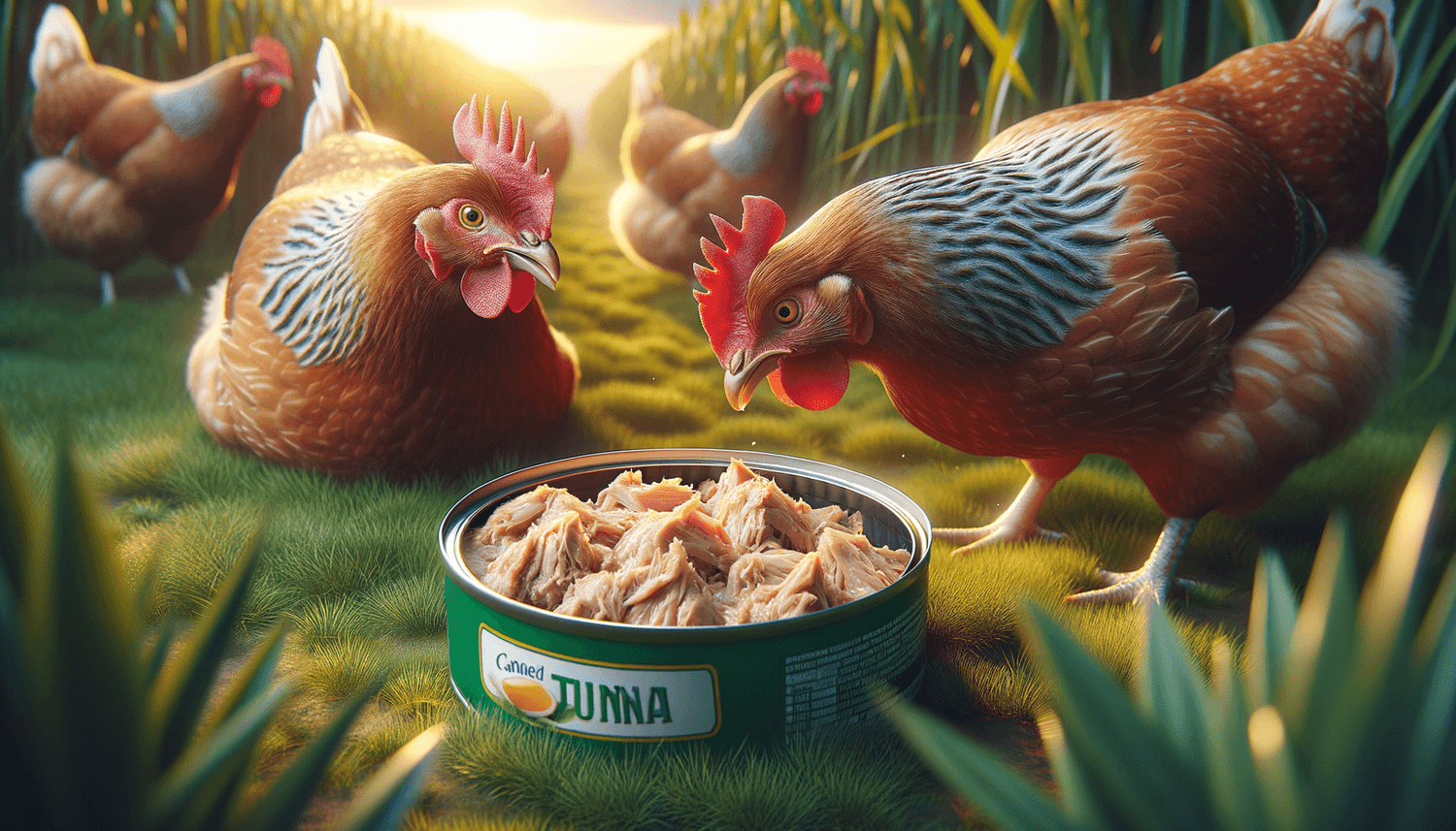 Can Chickens Eat Canned Tuna Fish?