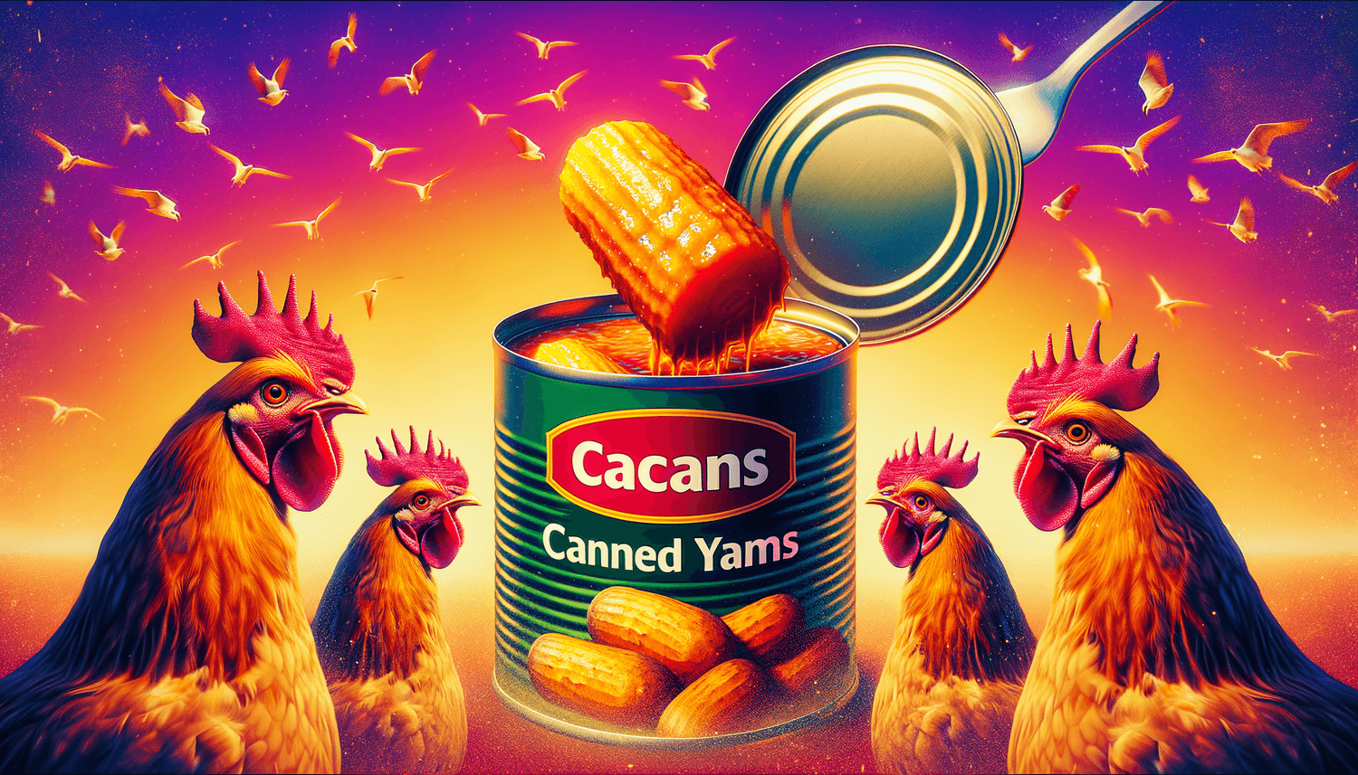 Can Chickens Eat Canned Yams?