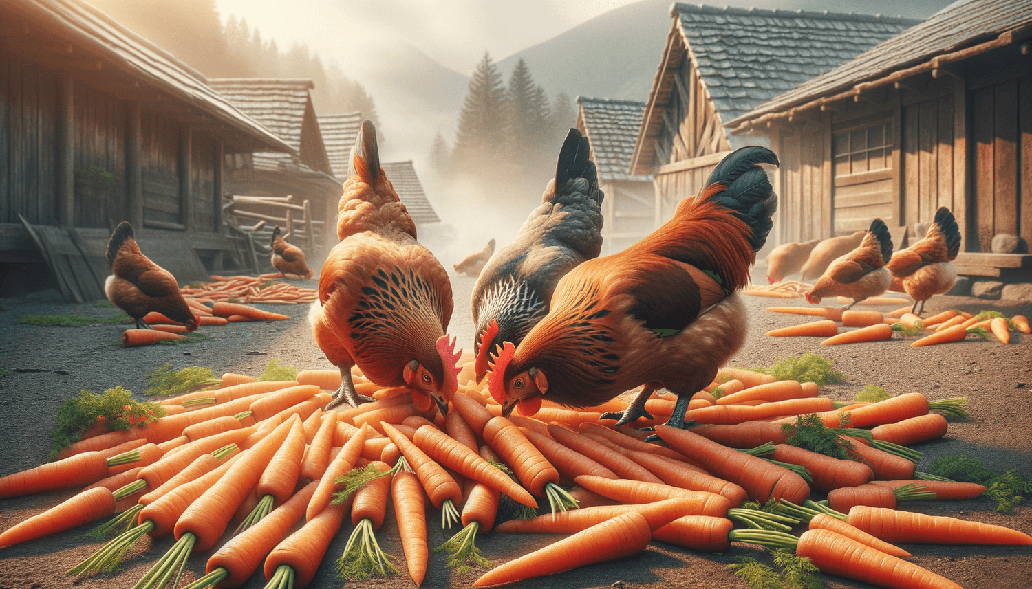 Can Chickens Eat Carrots Raw?