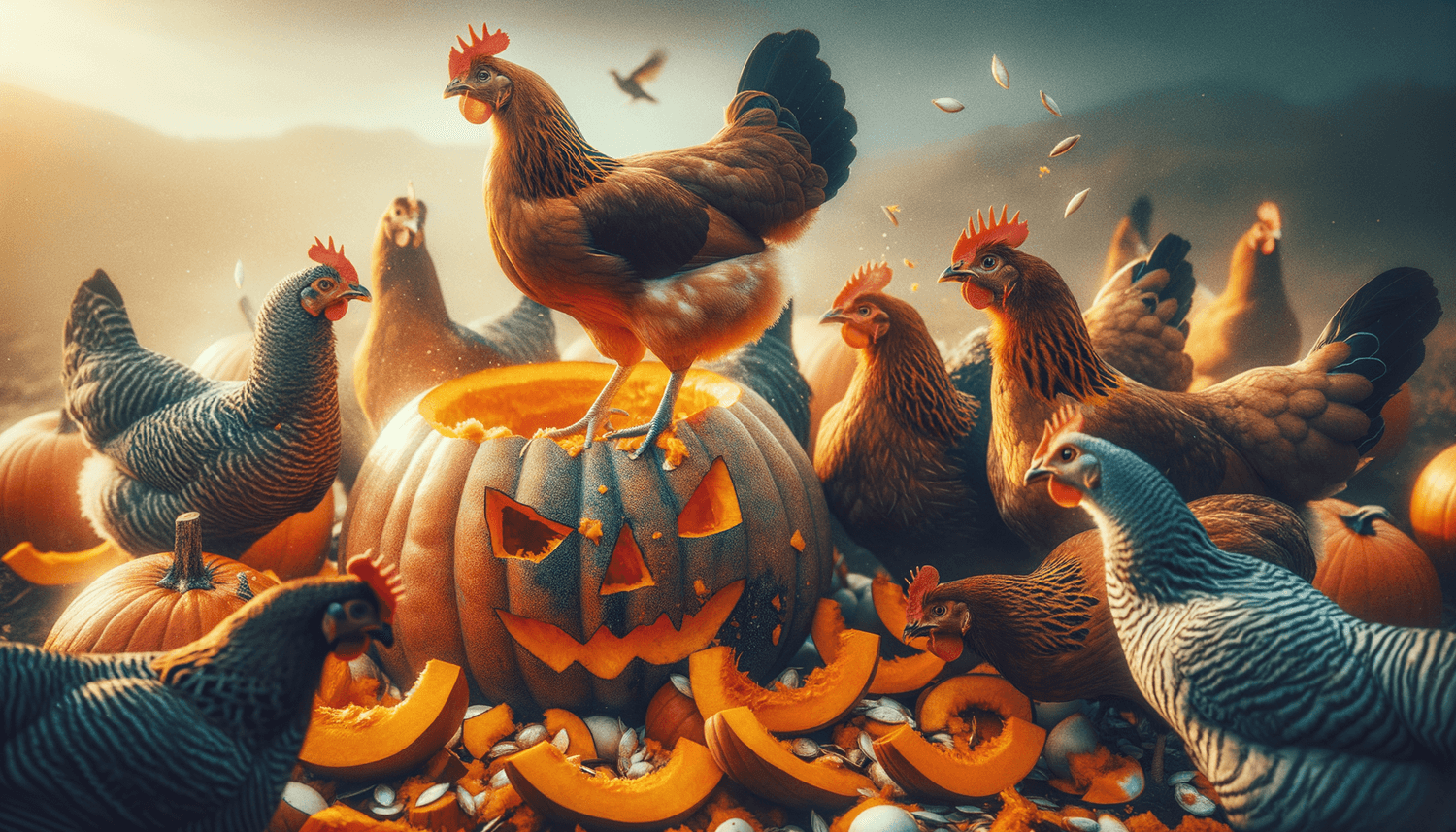 Can Chickens Eat Carved Pumpkins?