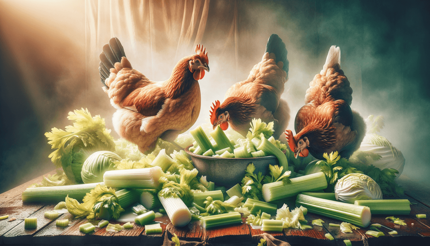 Can Chickens Eat Celery Scraps?