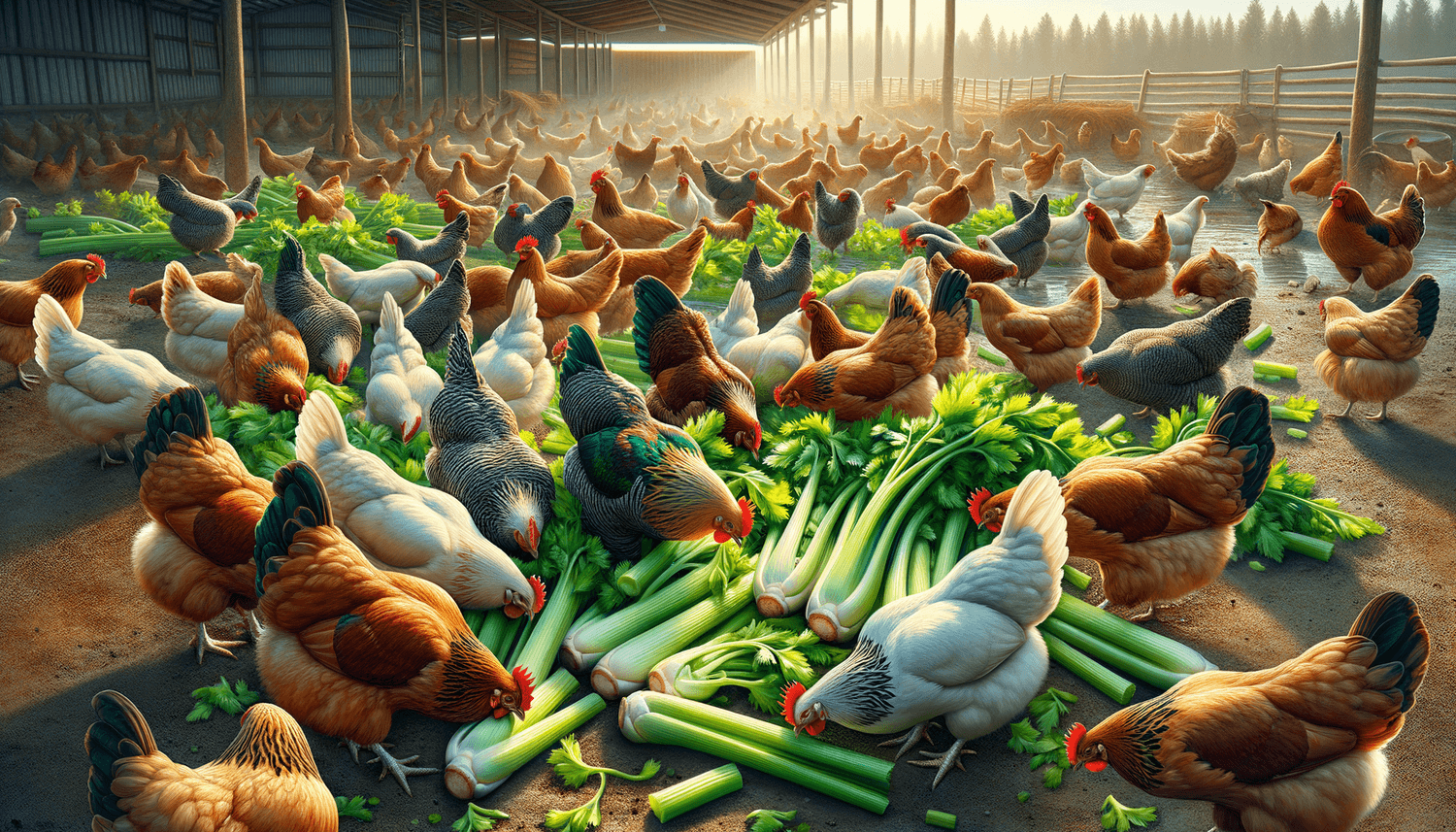 Can Chickens Eat Celery Stalks and Leaves?