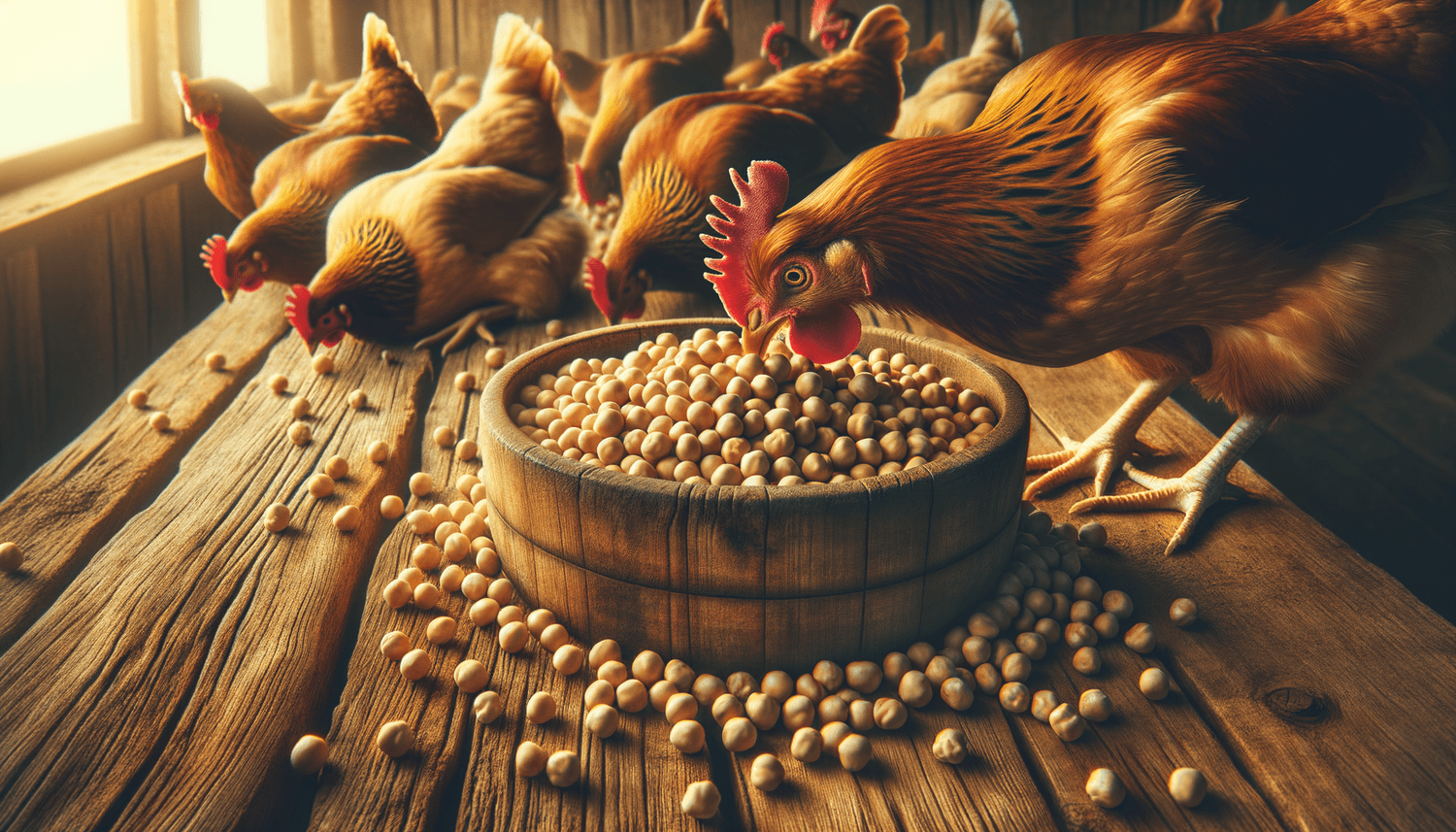 Can Chickens Eat Chick Peas?