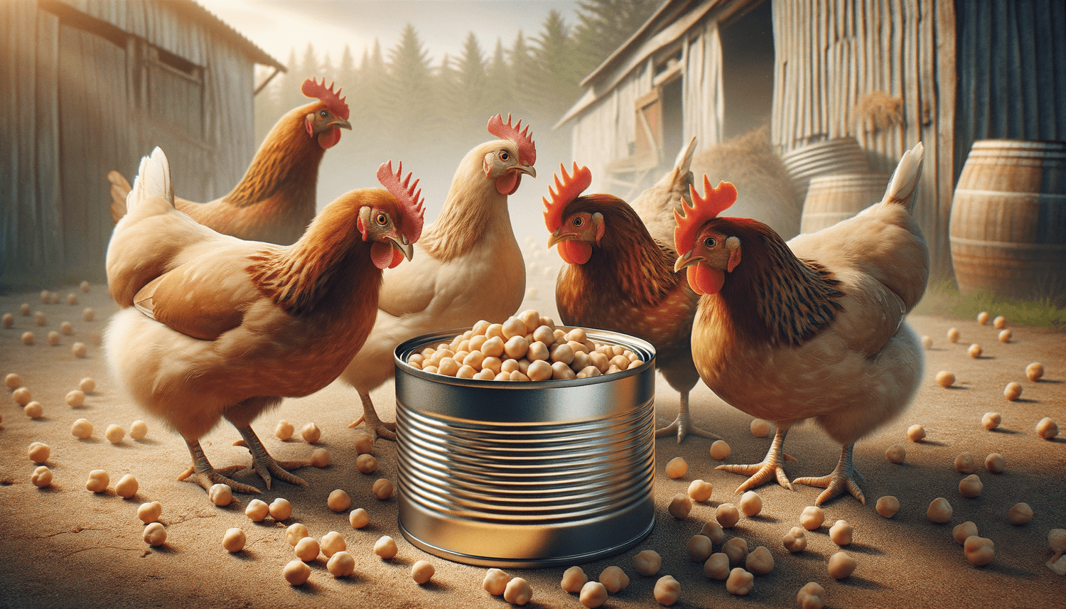 Can Chickens Eat Chickpeas from A Can?