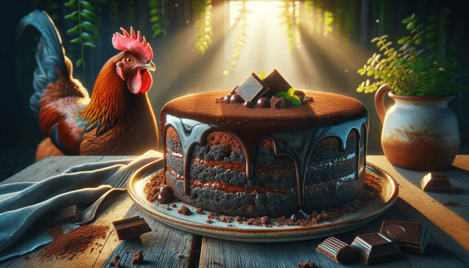 Can Chickens Eat Chocolate Cake?
