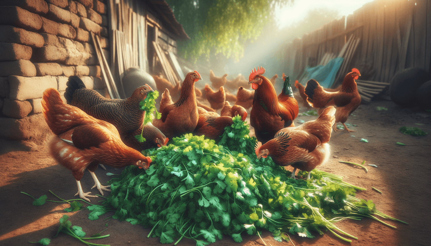 Can Chickens Eat Cilantro Leaves?