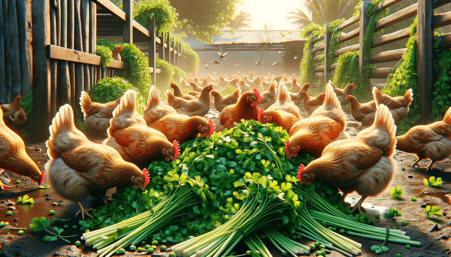 Can Chickens Eat Cilantro Stems?