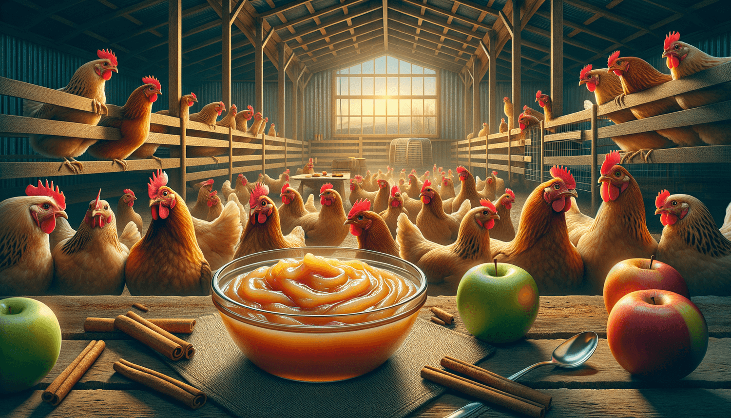 Can Chickens Eat Cinnamon Applesauce?