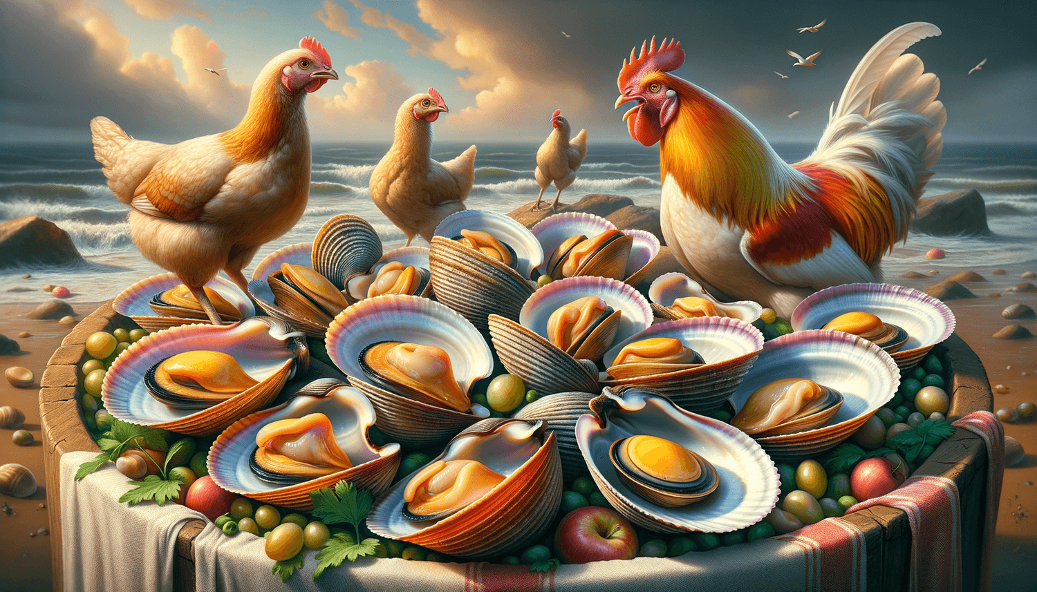 Can Chickens Eat Clams?