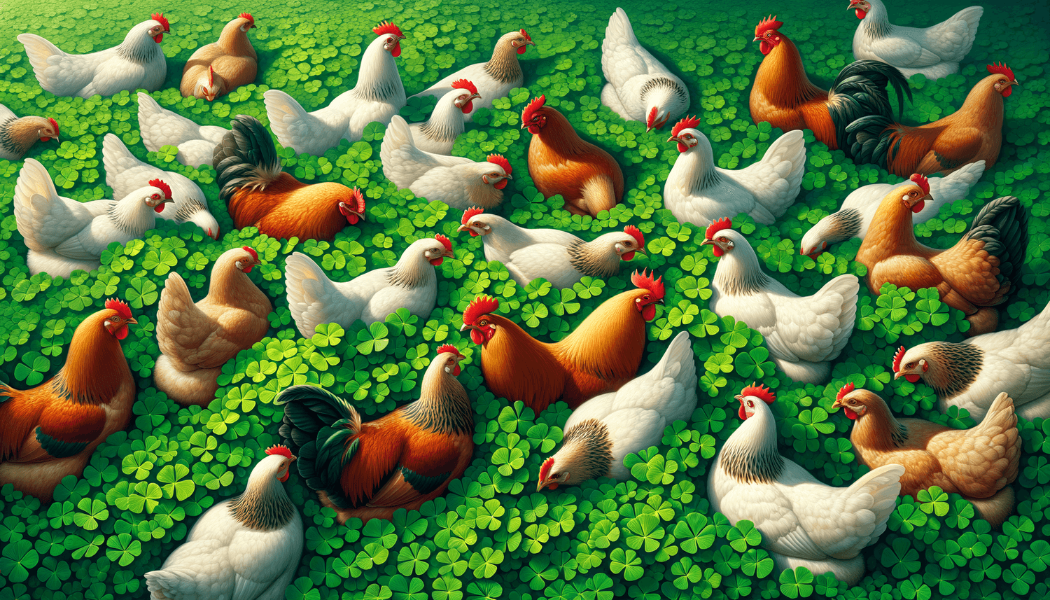 Can Chickens Eat Clovers?