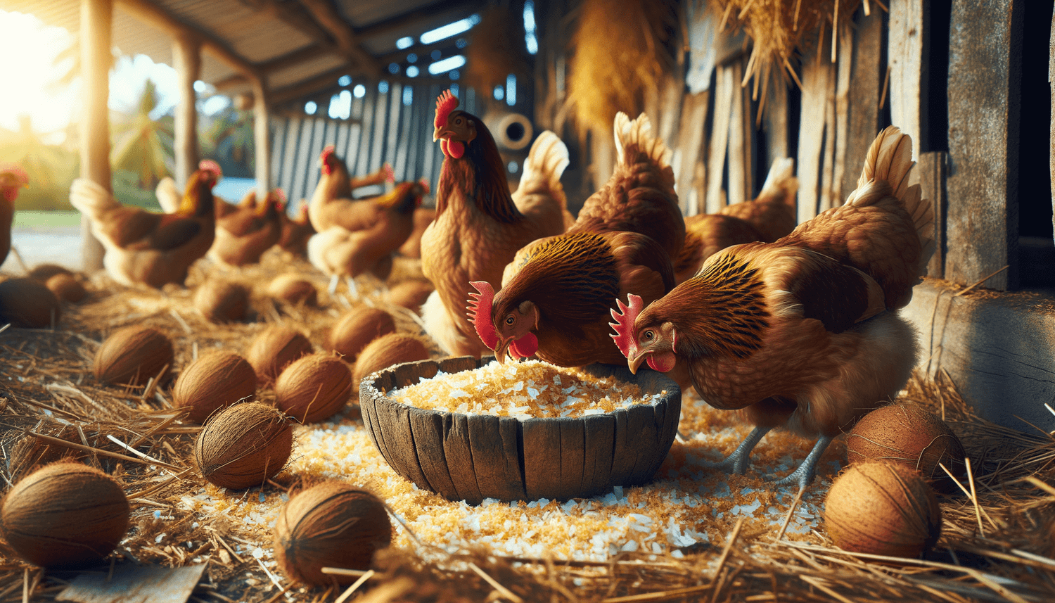 Can Chickens Eat Coconut Flakes?