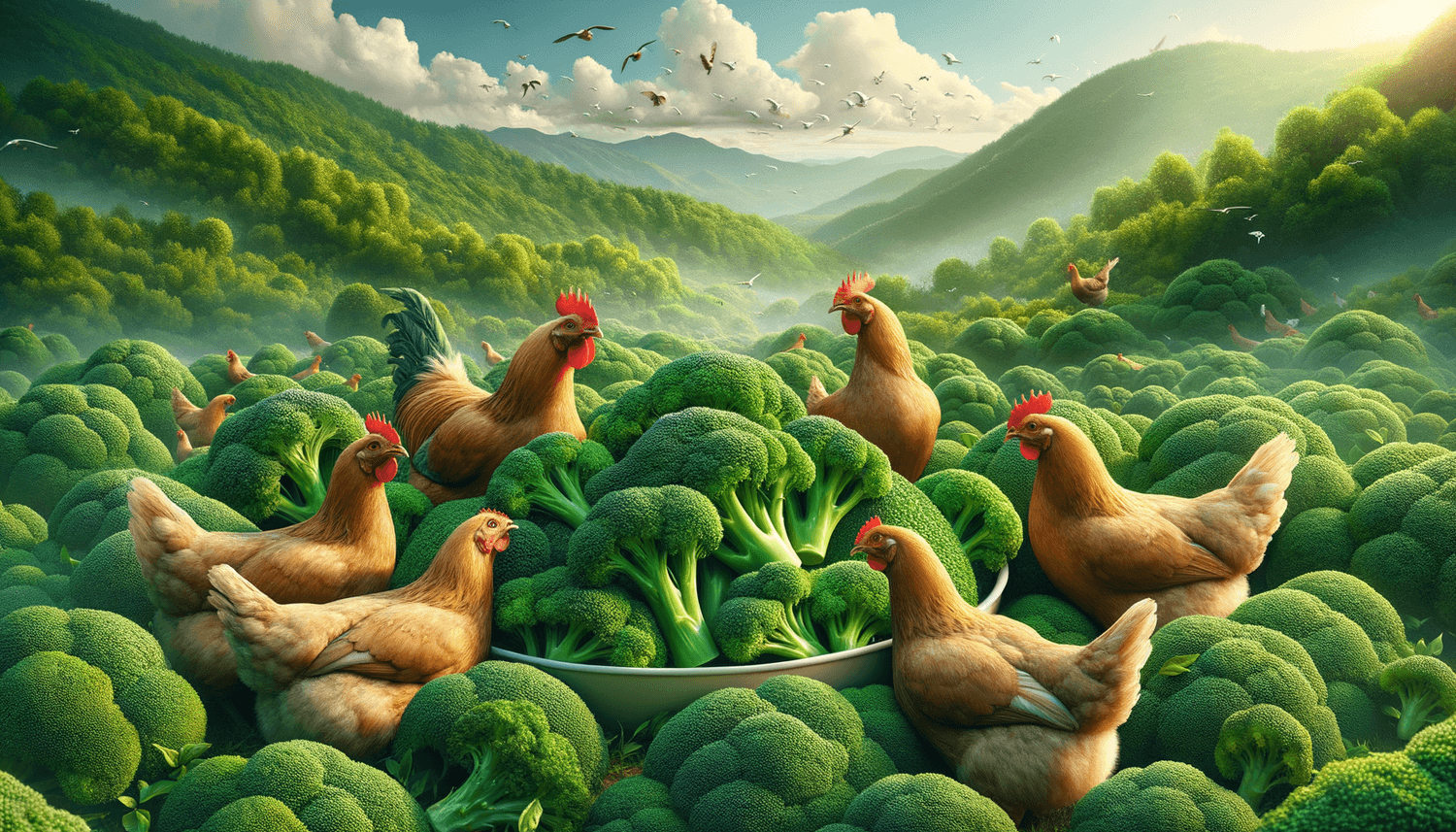 Can Chickens Eat Cooked Broccoli?