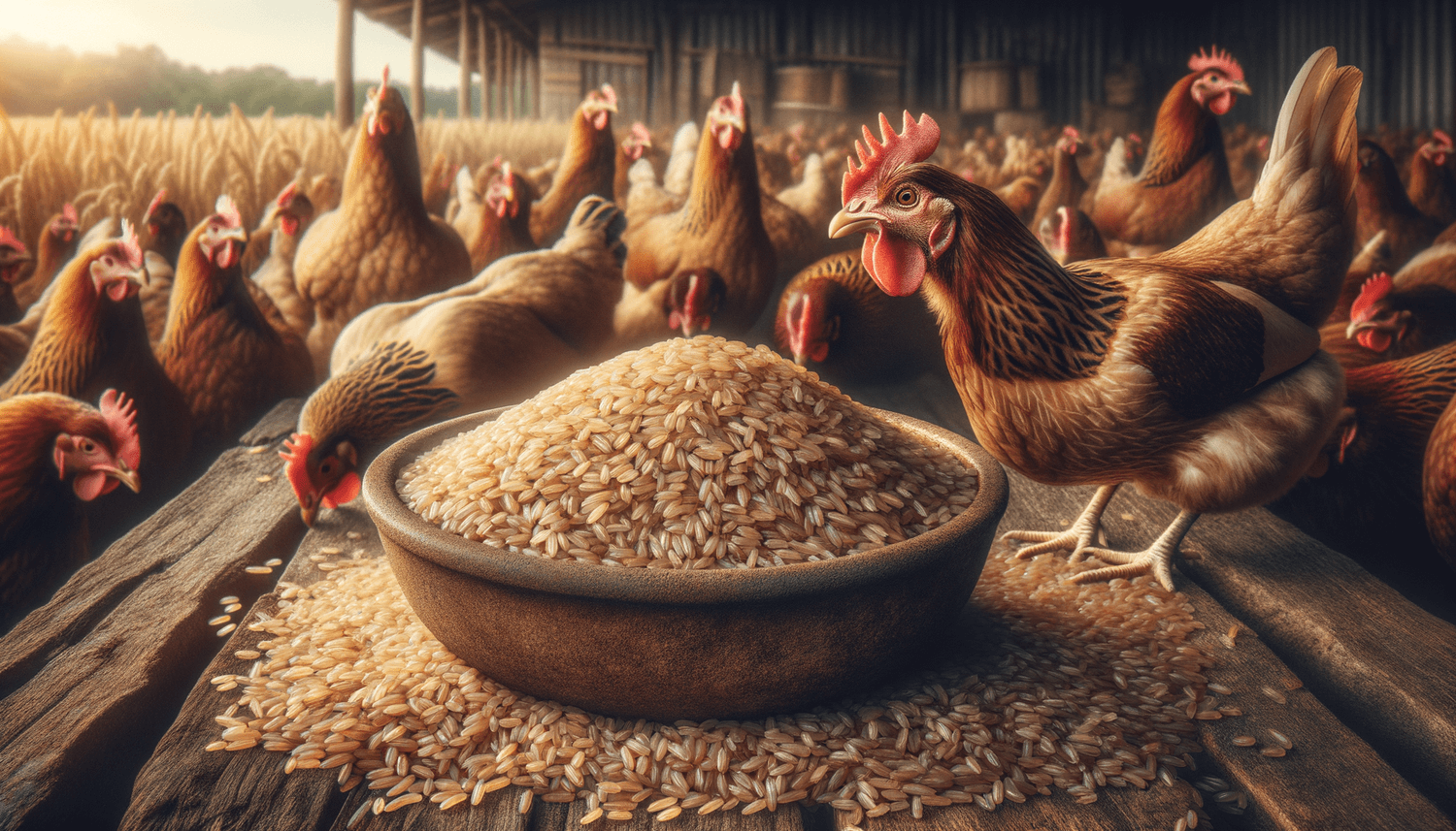 Can Chickens Eat Cooked Brown Rice?