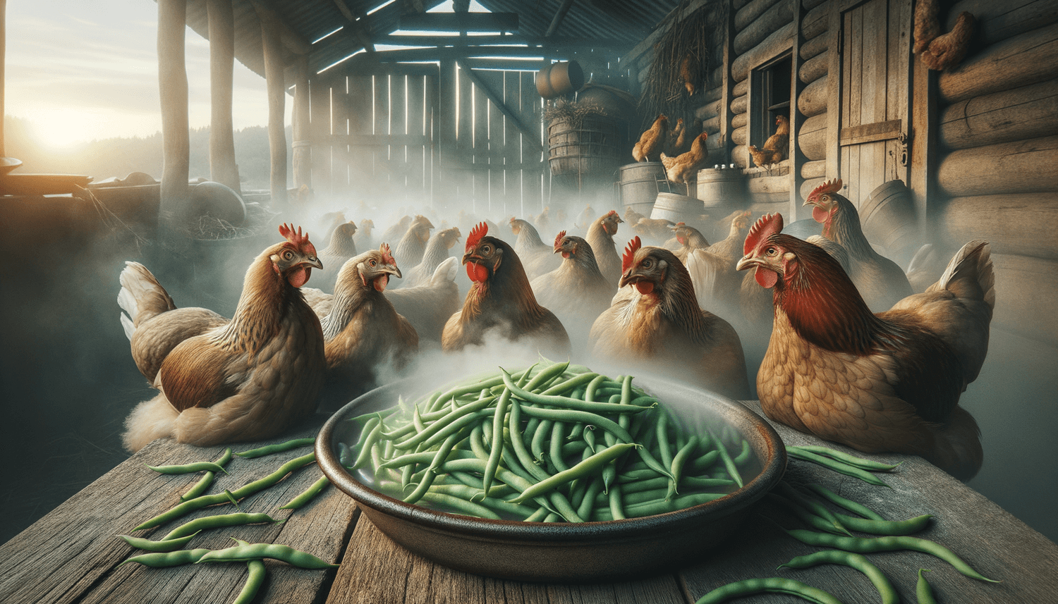 Can Chickens Eat Cooked Green Beans?