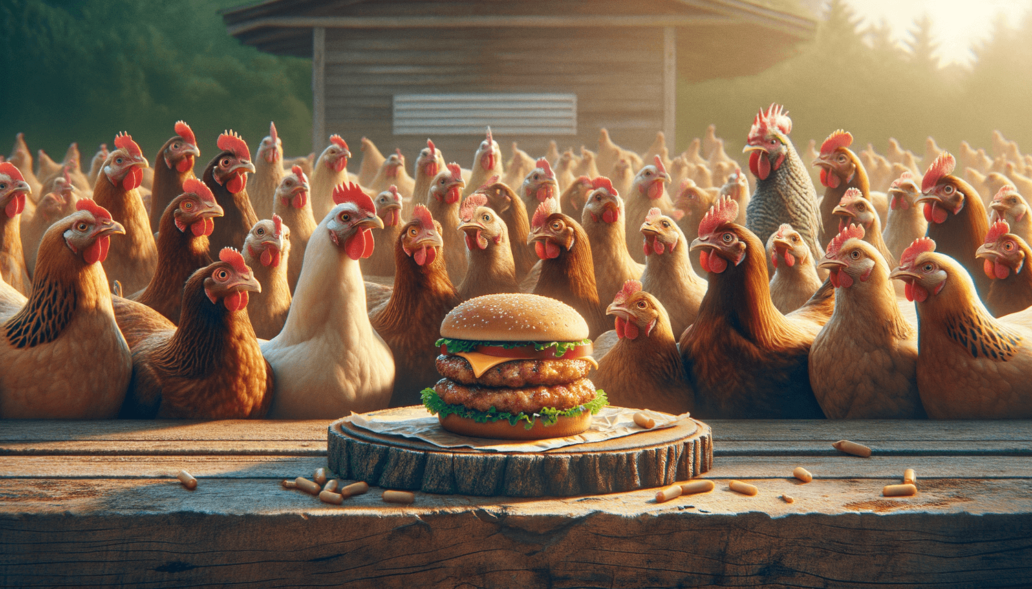 Can Chickens Eat Cooked Hamburger?