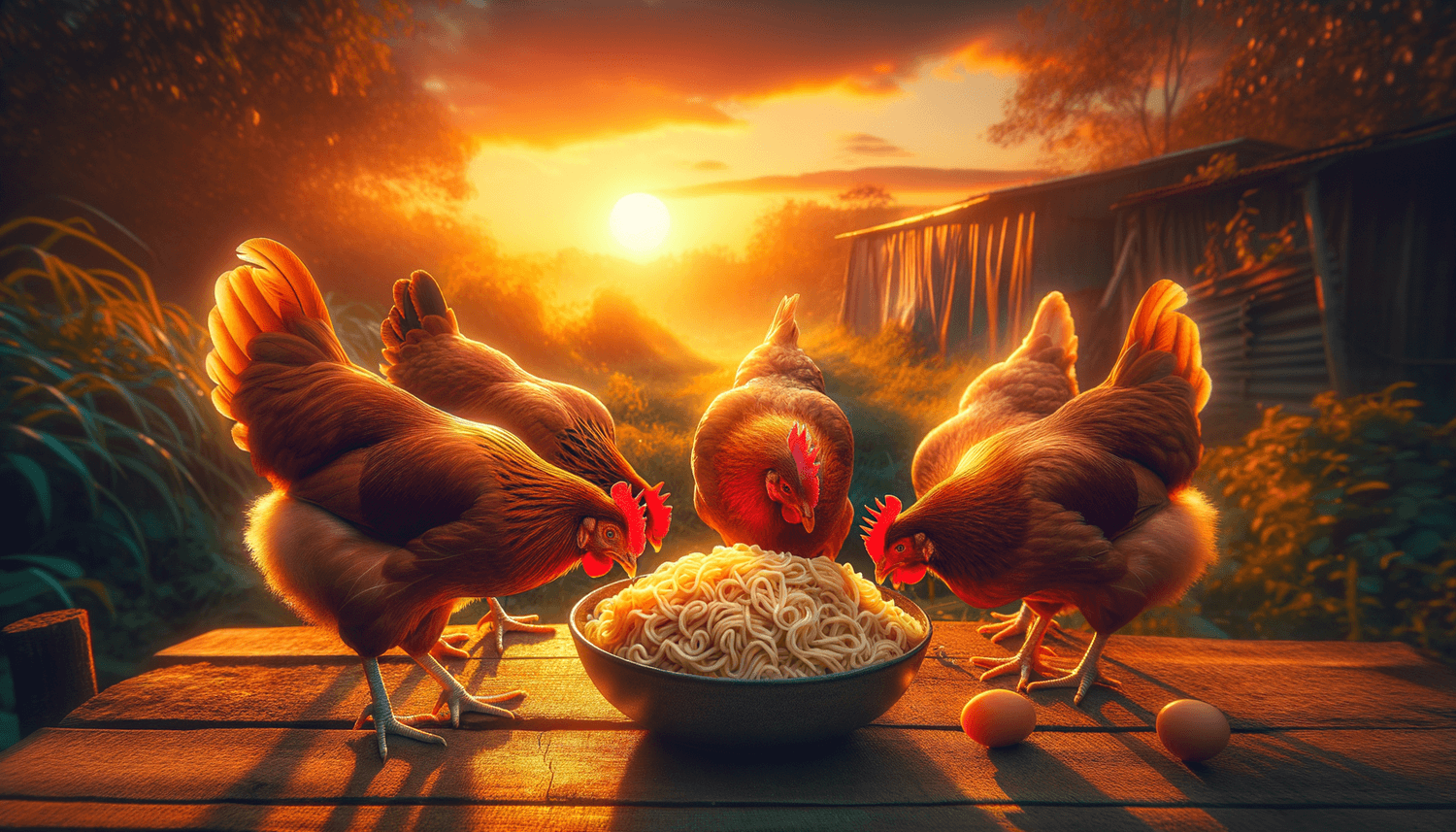Can Chickens Eat Cooked Noodles?