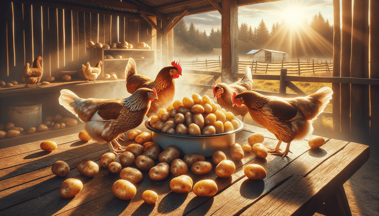 Can Chickens Eat Cooked Potato?
