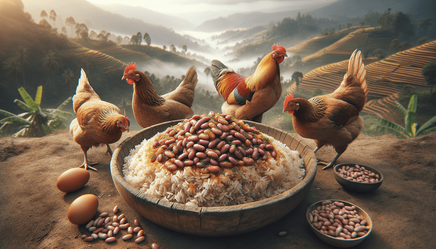 Can Chickens Eat Cooked Rice and Beans?