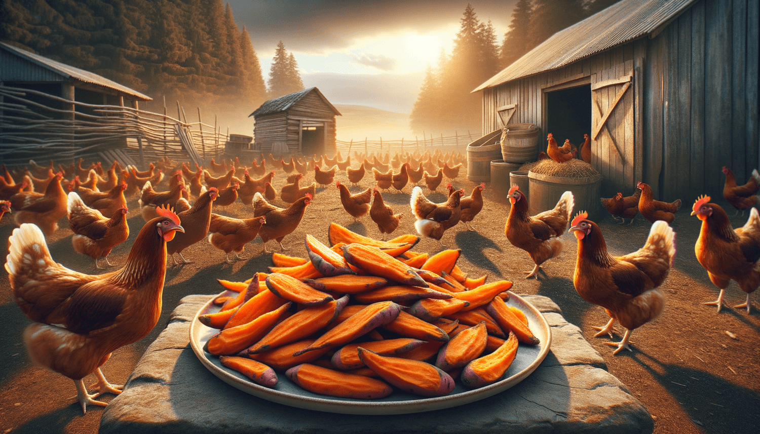 Can Chickens Eat Cooked Sweet Potato Skins?