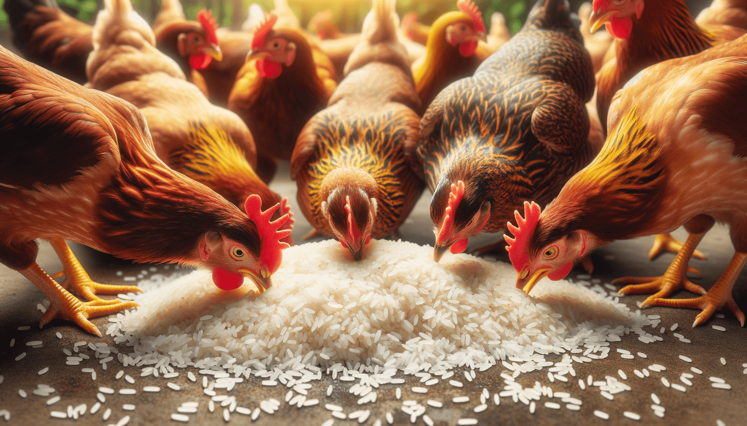 Can Chickens Eat Cooked White Rice?