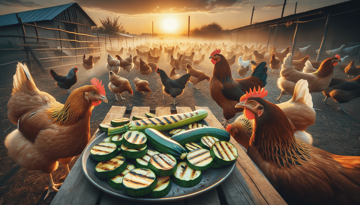 Can Chickens Eat Cooked Zucchini?