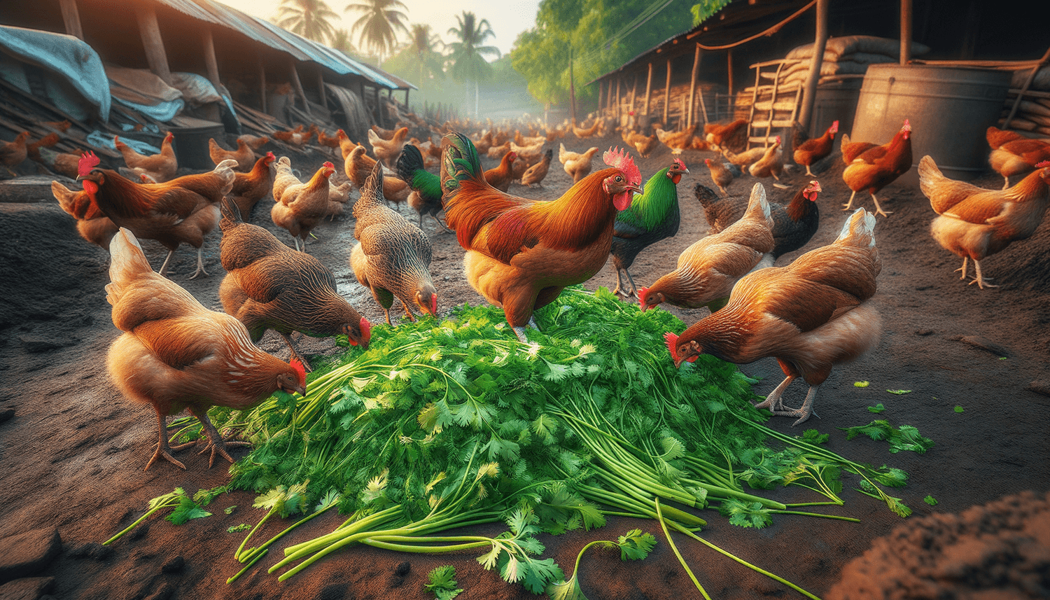 Can Chickens Eat Coriander?