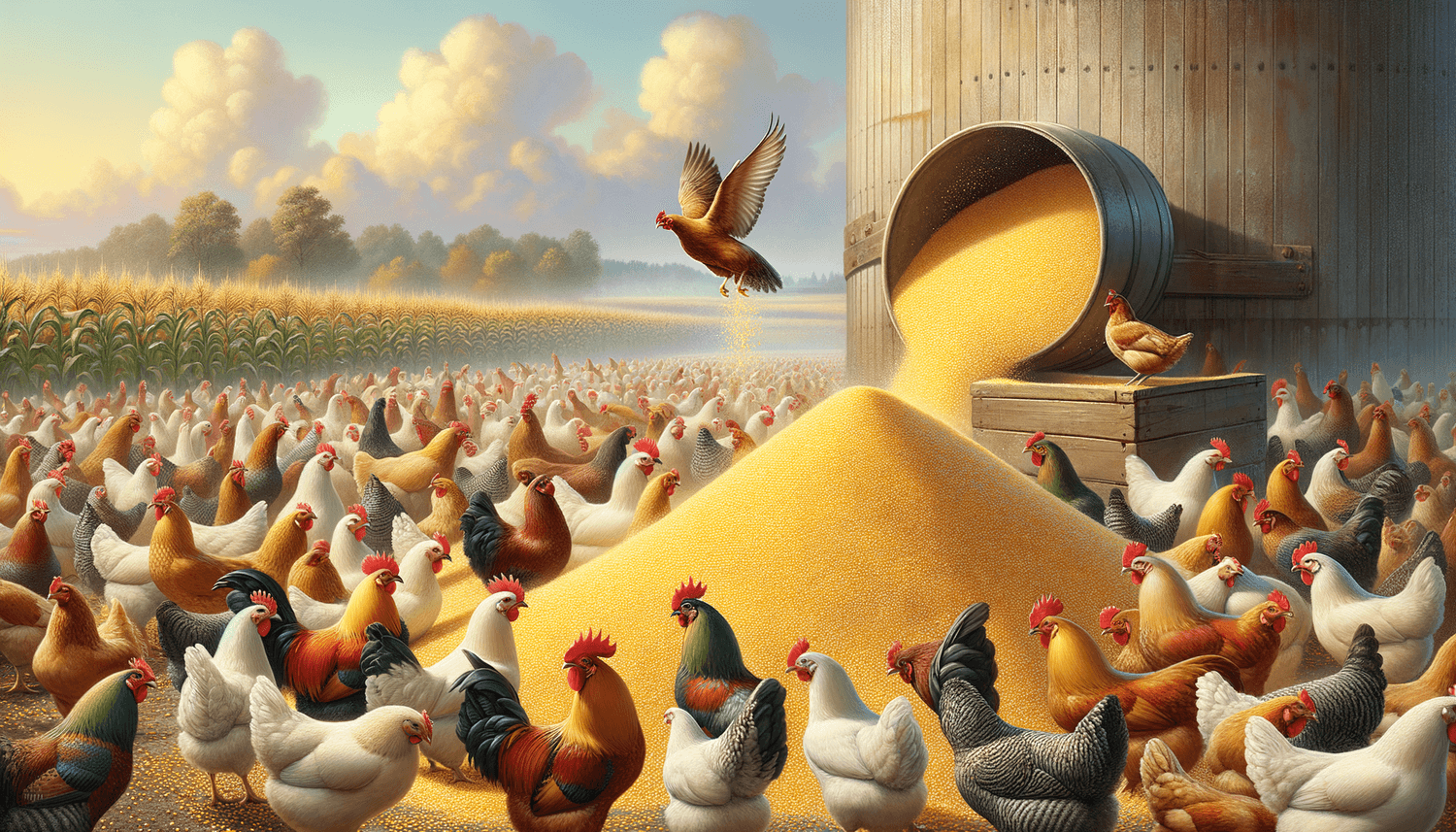Can Chickens Eat Corn Meal?