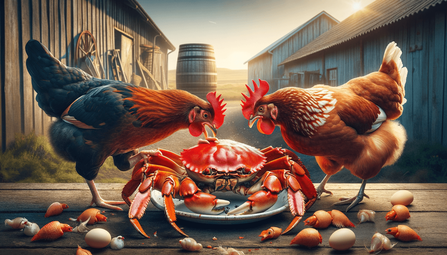Can Chickens Eat Crab Meat?