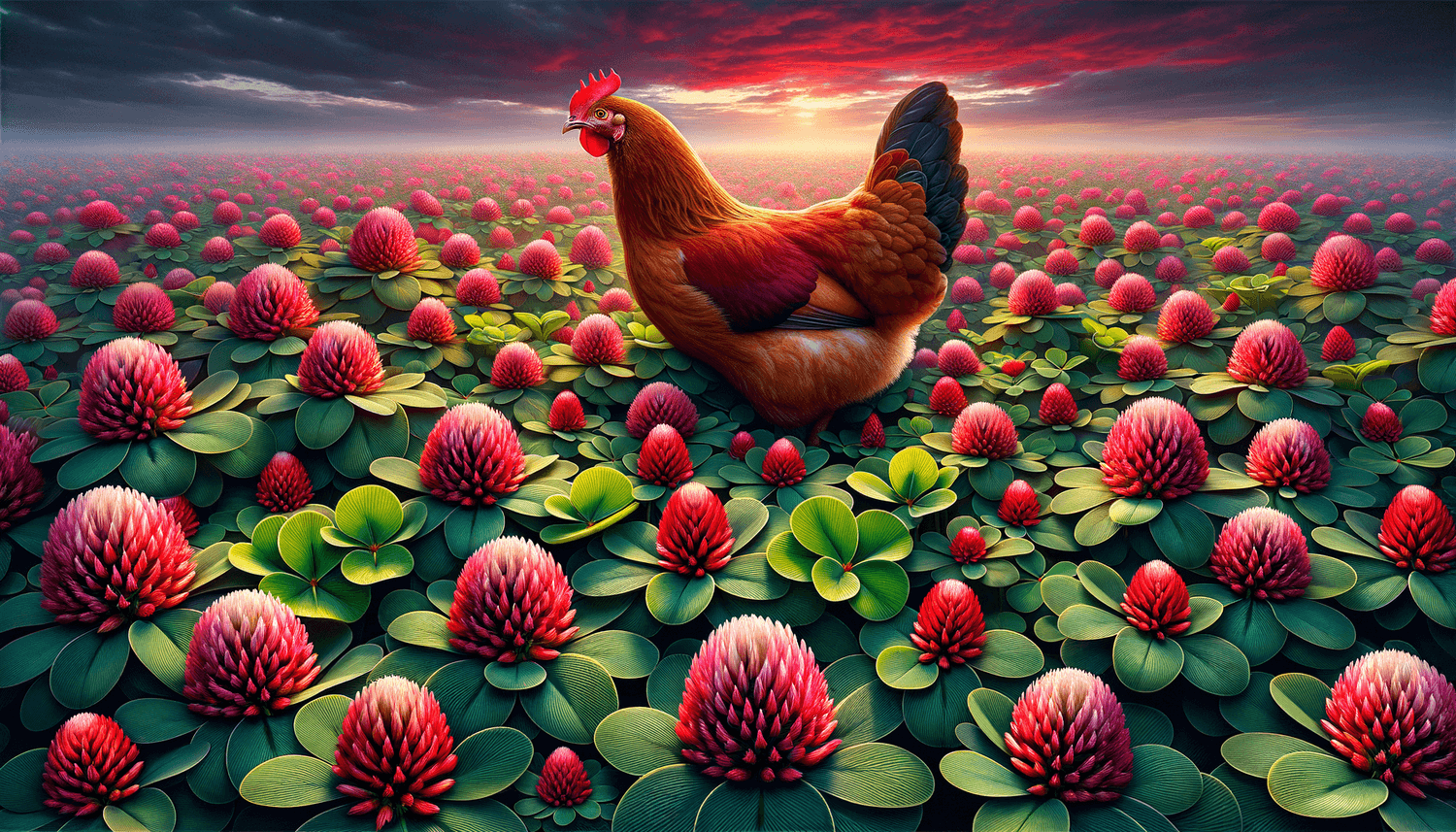 Can Chickens Eat Crimson Clover?