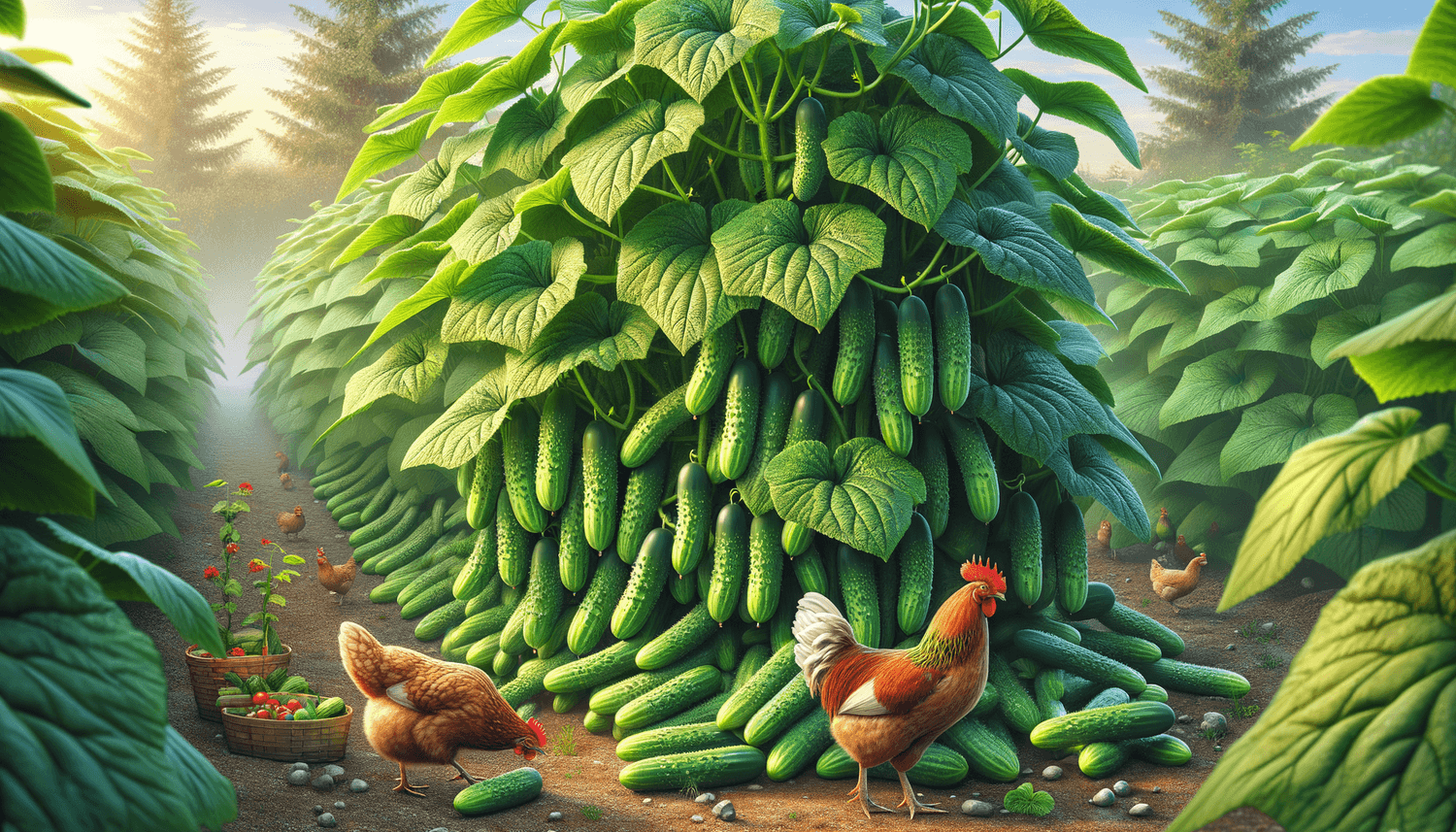 Can Chickens Eat Cucumber Plants?