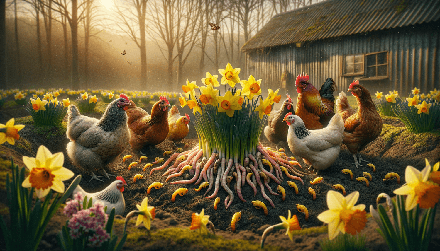 Can Chickens Eat Daffodils?