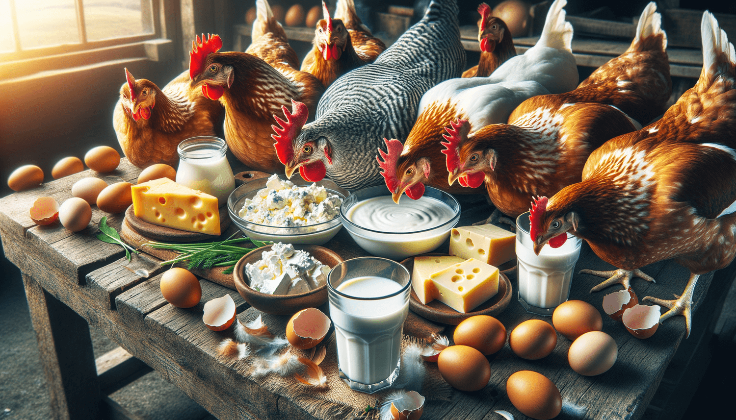 Can Chickens Eat Dairy Products?