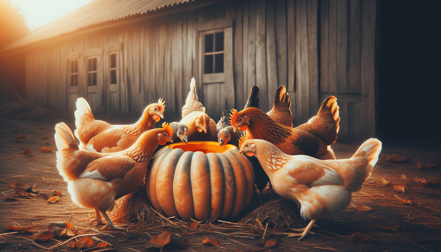 Can Chickens Eat Decorative Pumpkins?