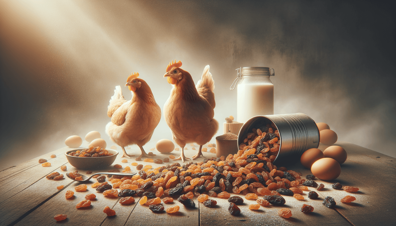 Can Chickens Eat Dried Raisins?