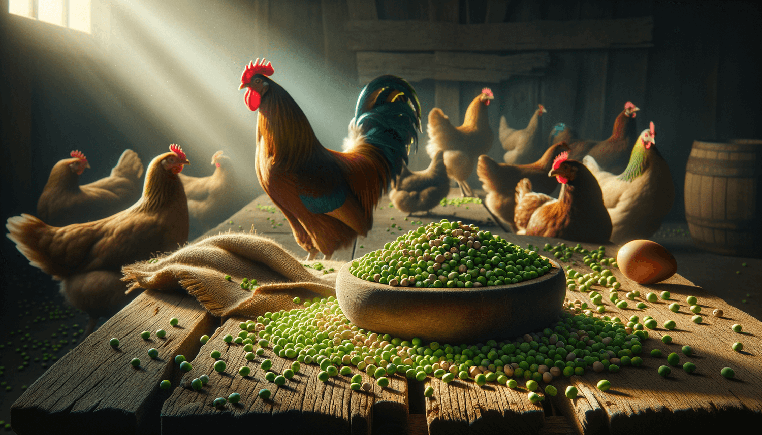 Can Chickens Eat Dried Split Peas?