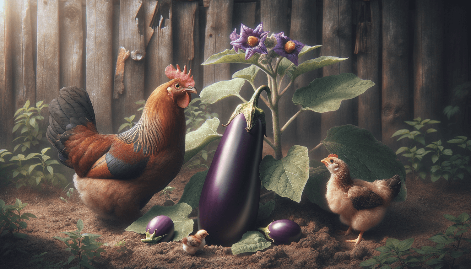 Can Chickens Eat Egg Plant?