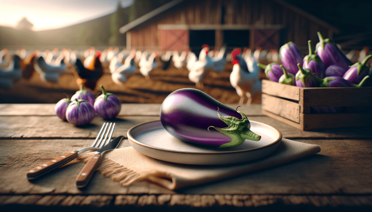 Can Chickens Eat Eggplant Raw?