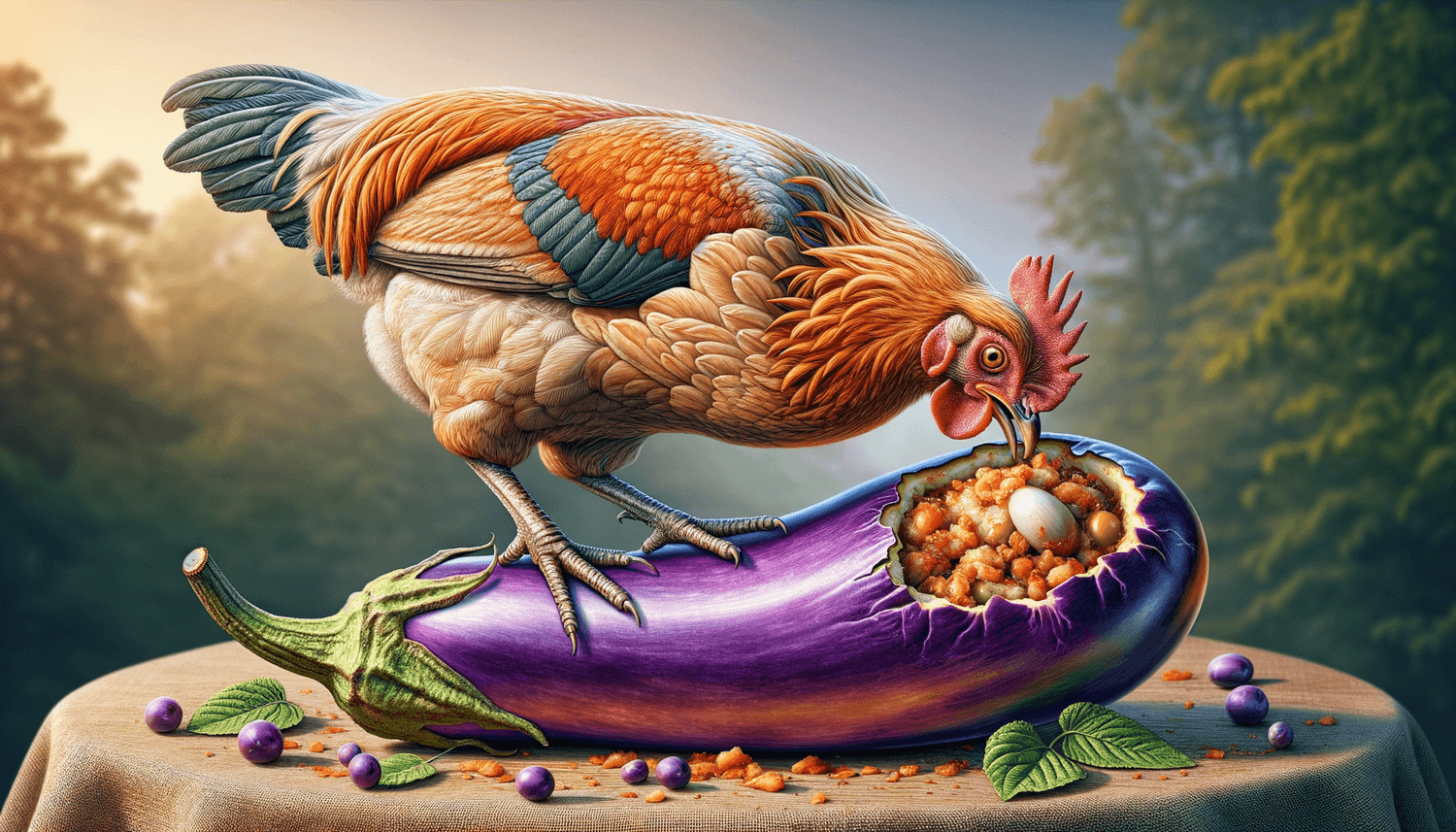 Can Chickens Eat Eggplant Skin?