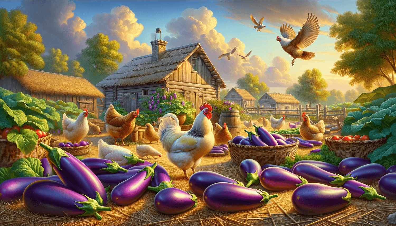Can Chickens Eat Eggplants?