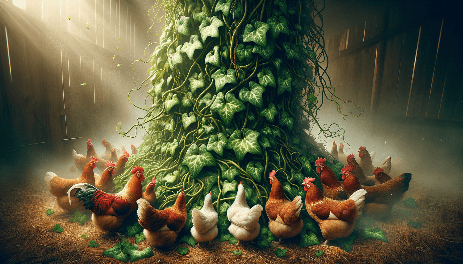 Can Chickens Eat English Ivy?